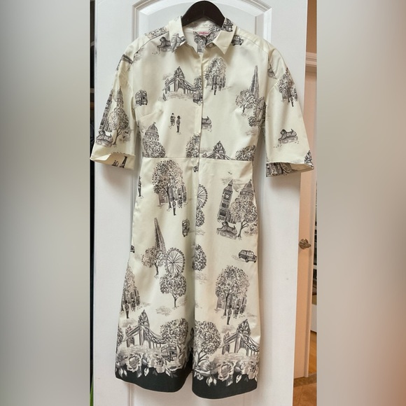 Cath Kidston London Toile Dress - Picture 1 of 8